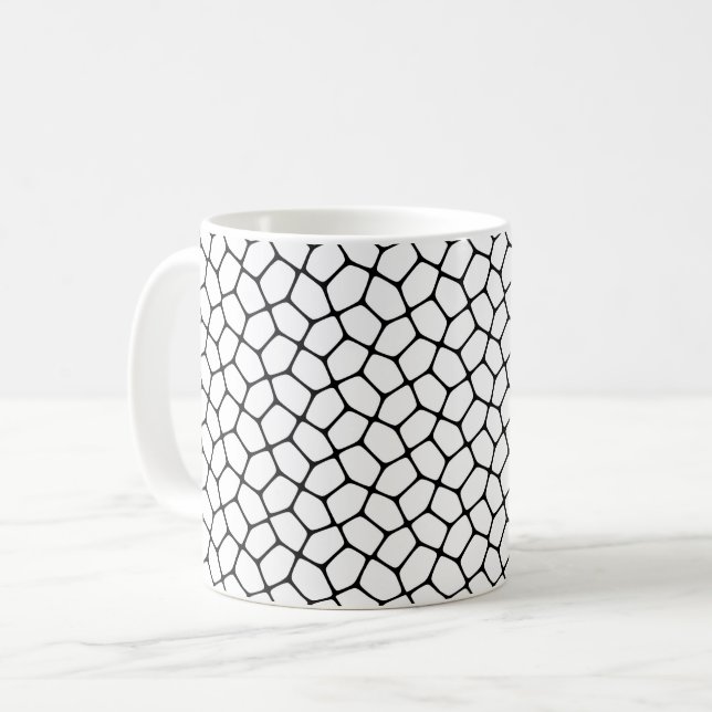 Broken Glass Coffee Mug (Front Left)