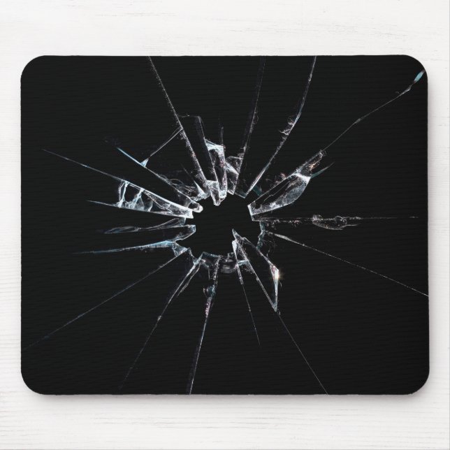 Broken Glass No 1 Mouse Pad (Front)