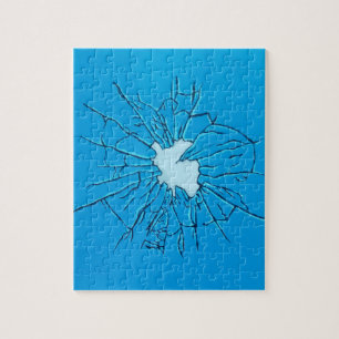 Broken Glass Painting Jigsaw Puzzle