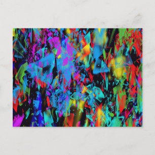 Broken Glass Postcard