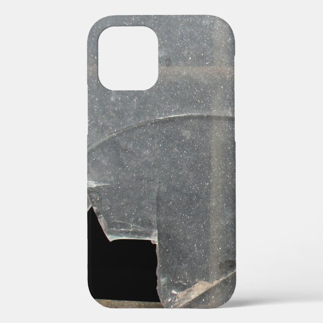 Broken Glass Window With Metal Bars Case-Mate iPhone Case (Back)