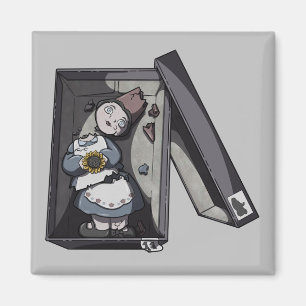 Broken Gnome Magnet