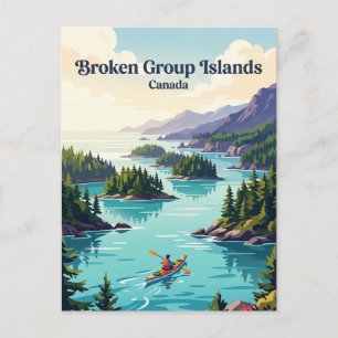 Broken Group Islands Canada Postcard