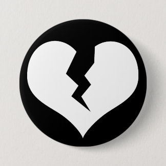 Broken Heart Button / Pin