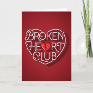 Broken Heart Club / Folded Card