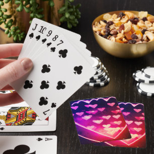 Broken Heart Digital Design Playing Cards