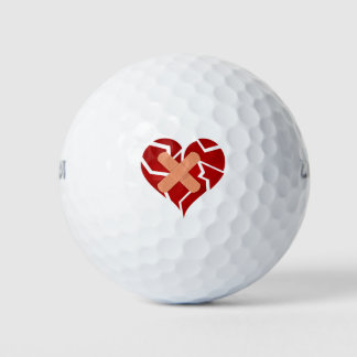 Broken Heart Golf Balls