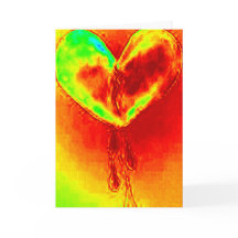 Broken Heart Greeting Card