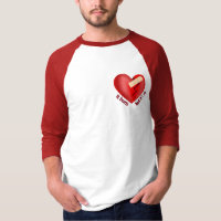 Broken heart healed with patch and life quote