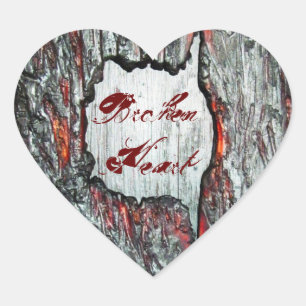 Broken Heart Heart Sticker