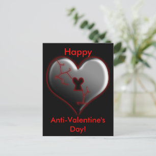 Broken Heart Holiday Postcard