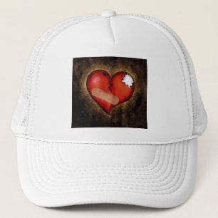 Broken Heart/Mending Heart-hat Trucker Hat