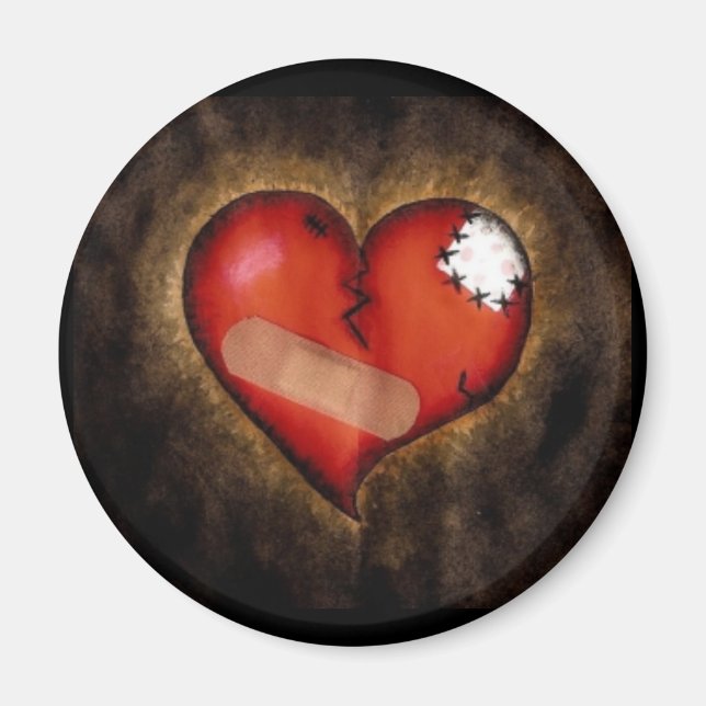 Broken Heart/Mending Heart-magnet Magnet (Front)