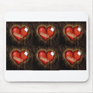Broken Heart/Mending Heart-mousepad Mouse Pad