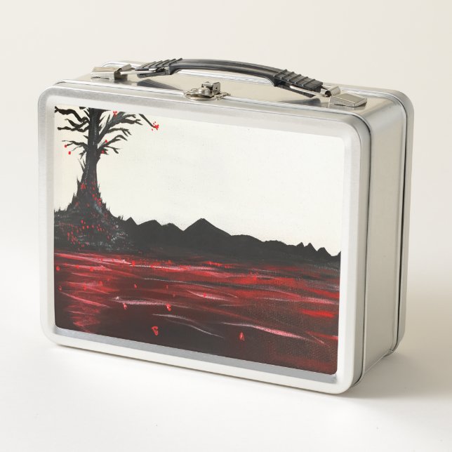 Broken Heart  Metal Lunch Box (Front)