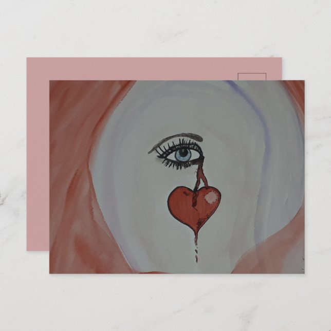Broken Heart Postcard (Front/Back)
