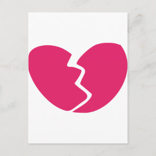 Broken Heart Postcard
