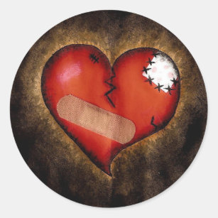 Broken Heart Sticker