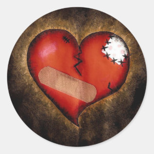 Broken Heart Sticker