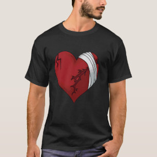 Broken Heart Tee Single Awareness Heart-broken