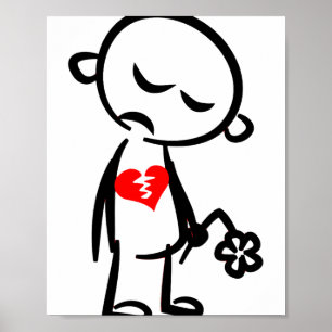 Broken Heart Valentine  Poster