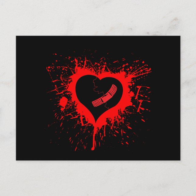 Broken Hearted...again Postcard (Front)