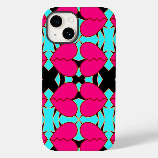 Broken Hearts Case-Mate iPhone Case (Back)