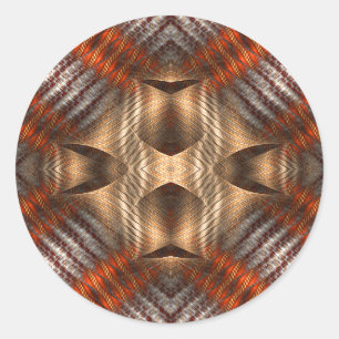 Broken Identity Classic Round Sticker