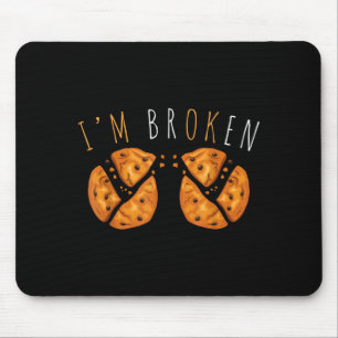 Broken Invisible Illness Mental Aware Broken Mouse Pad