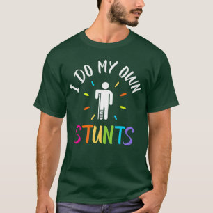 Broken Leg Ankle Knee Foot Injury Get Well Soon fr T-Shirt