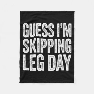 Broken Leg Art For Men Women Kids Broke Foot Broke Fleece Blanket