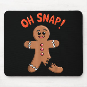 Broken Leg Art For Men Women Kids Broke Foot Broke Mouse Pad