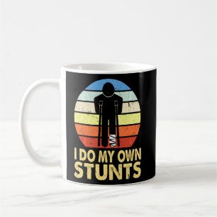 Broken Leg Injury Ankle Knee Funny Get Well Soon G Coffee Mug