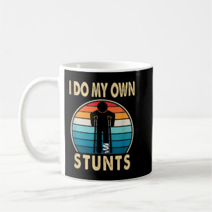 Broken Leg Injury Ankle Knee Funny Get Well Soon G Coffee Mug