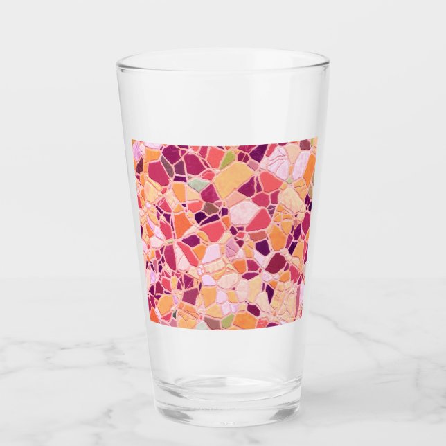 broken mosaic B Glass (Front)