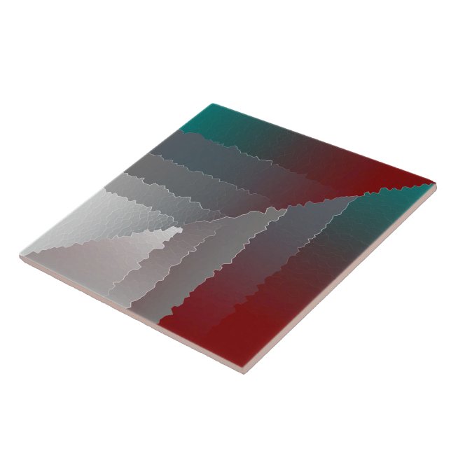 Broken mosaic ceramic tile (Side)