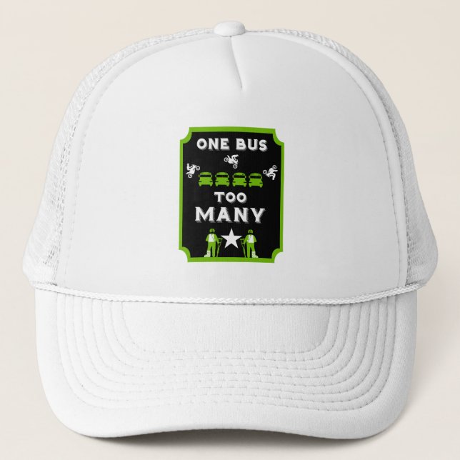 Broken Nones Get Well Trucker Hat (Front)