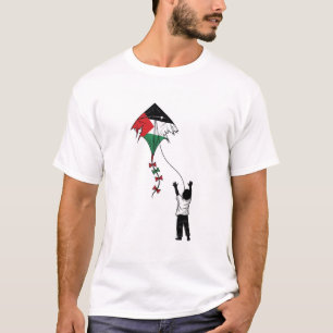 Broken Palestine Kite – Children’s Struggle T-Shirt
