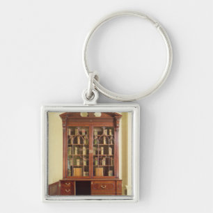 Broken pedimented bureau bookcase key ring