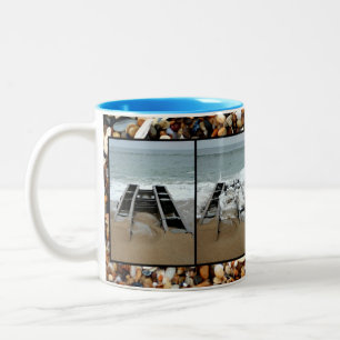 Broken Pier Two-Tone Coffee Mug