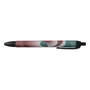 Broken shell black ink pen