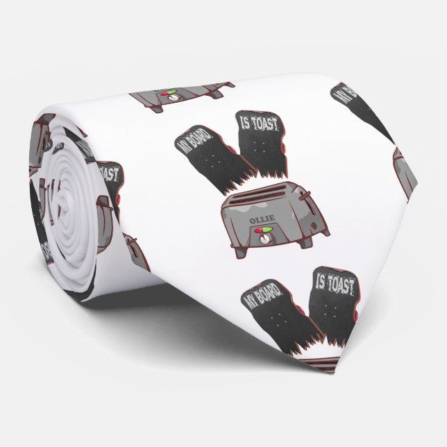 Broken Skateboard Tie (Rolled)