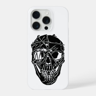 Broken Skull iPhone 15 Pro Case