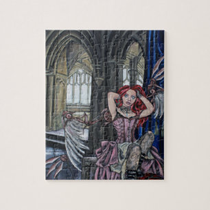 broken steampunk fairy art jigsaw puzzle