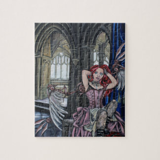 broken steampunk fairy art jigsaw puzzle