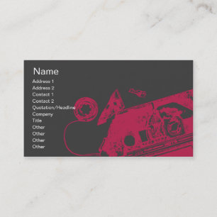 Broken Tape - Business Card
