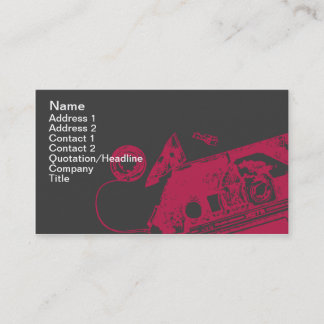 Broken Tape - Business Card
