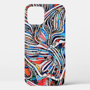 Broken Textures: Stained Glass Unity iPhone 12 Case