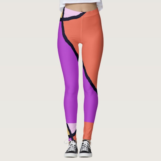 Broken Tile Sorbet leggings (Front)