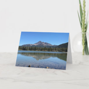 Broken Top at Sparks Lake, Oregon Card